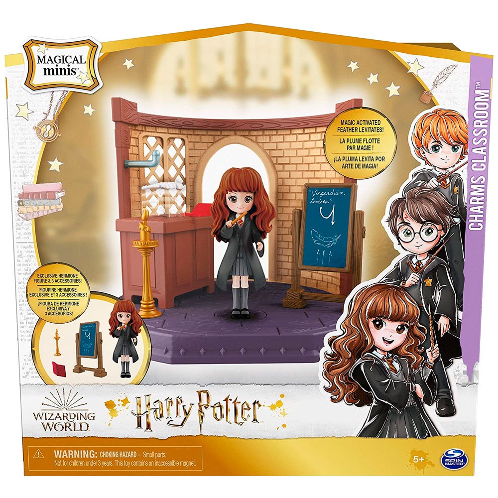 HARRY POTTER MINI FIGURA CHARMS CLASSROOM HERMIONE HARRY POTTER MINI FIGURA CHARMS CLASSROOM HERMIONE